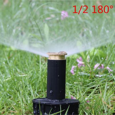 5Pcs 1/2" Female Thread 90/180/360° Pop Up Sprinkler Football Field Golf Course Grassland Turf Lawn Irrigation Watering Nozzles