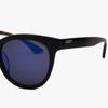 Puma Round Horn Rimmed Over Asian Fit Mirror Sunglasses 25