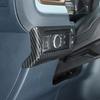 ABS Carbon Fiber Headlight Switch Button Panel Cover Trim For Ford Maverick 22+