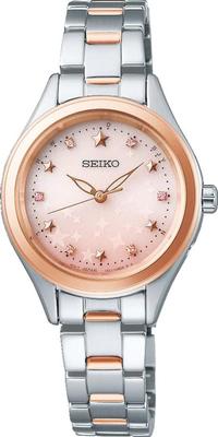 [Часы Seiko] Часы Radio Wave Control Solar Special Edition SWFH120 женские, серебро + розовое золото