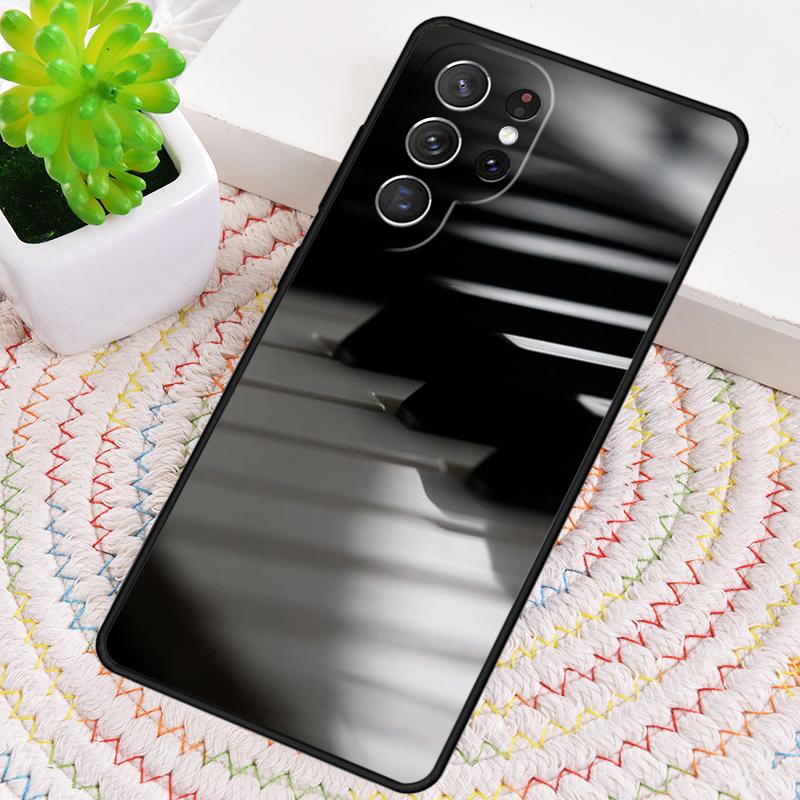 Музыкальная Пианино Элегантный Силиконовый Чехол для Телефона Для Samsung Galaxy note 10 pro S26 S25 S24 S23 S22 S21 Plus S25Ultra Capa Cover