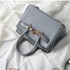 Top Layer Cowhide 2025 Fashion Metal Chain Bag New Style Real Leather Womens Bag All-Match Single Compartment Crossbody Bag Handheld Clutch Bag