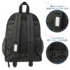 Backpack A4 Storage Kids Junior Mesh Pocket Rough Plain Basic Simple 22469049 Black 1 F [Outdoor Products]
