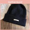 Warm Knit Cap For Teens With Solid Color Design For Cold Weather Comfort