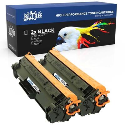 2x NOIR CF244A 44A Совместимый картридж с тонером для HP LaserJet Pro M15a M15w M16a M16w MFP M28a M28w M29a M29w