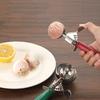Plastic Handle Ice Cream Ball Scoop Press Design Fruit Scoop Household Ice Cream Digger  Summer