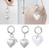Elegant Love Heart Pendant Star Keychain Charm for Women Ladies Bags and Backpack Accessory Gift for Any Occasions