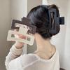 Mno Thick Hair Clip 12cm Big Size Square Updo