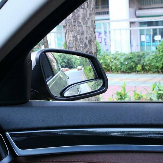 1 Pair Wide Angle Adjustable Car Rearview Parking Side Blind Spot Convex Mirror