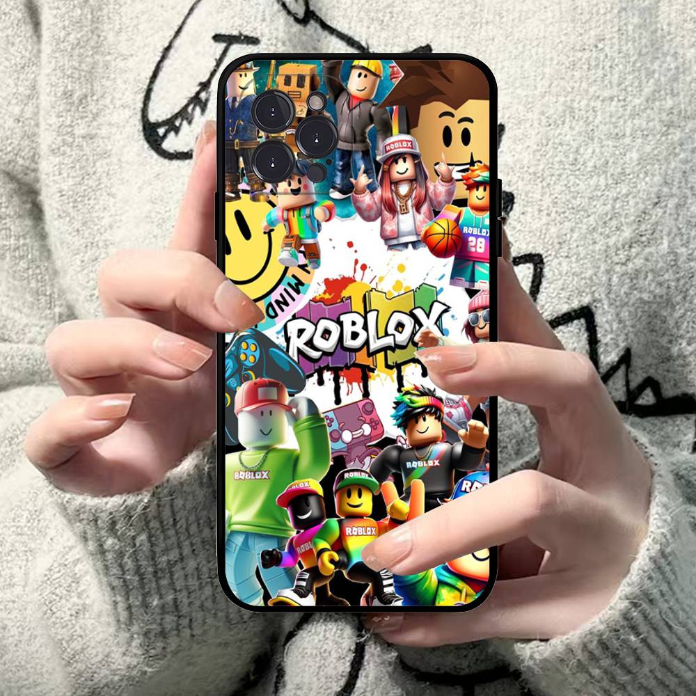 Game R-Roblox-ES Phone Case For IPhone 14 Plus 13 Mini 11 16 15 17 Pro Max Protection Shockproof