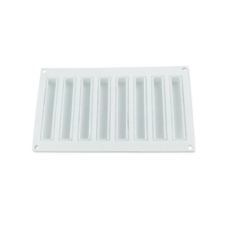 1 шт. 8 золотых полосок Мусс Французский десерт Форма для торта, Запеченный Сделай сам Французская колбаса Цилиндрическая полоска Шоколадная форма