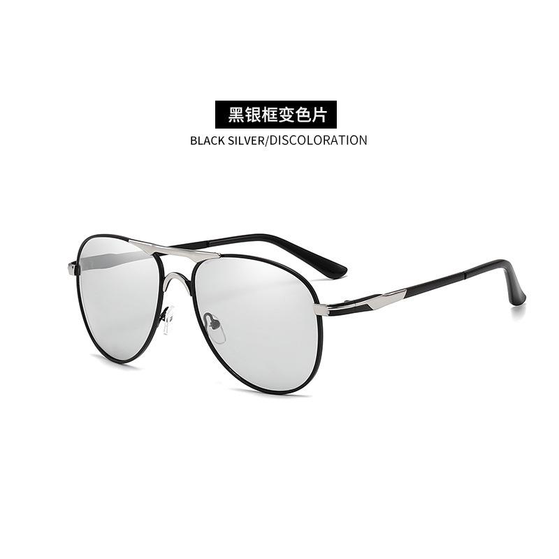 Классические поляризованные солнцезащитные очки с изменяемым цветом, мужские очки для вождения, очки-жабы для вождения 8722
