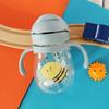 Outdoor Travel Cute Cartoon Portable Straw Drinkware Water Bottle Drinking Bottles Water Cup