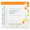 Andalou Naturals Гликолевая маска с тыквой и медом, осветляющая, 50 г (1,7 унции)