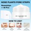 Remove Nasal Strips Pore Strip Clear Black Head 3-шаговый набор для чистки прыщей, сужения пор и удаления черных точек с помощью ложки +40 полосок 30 г
