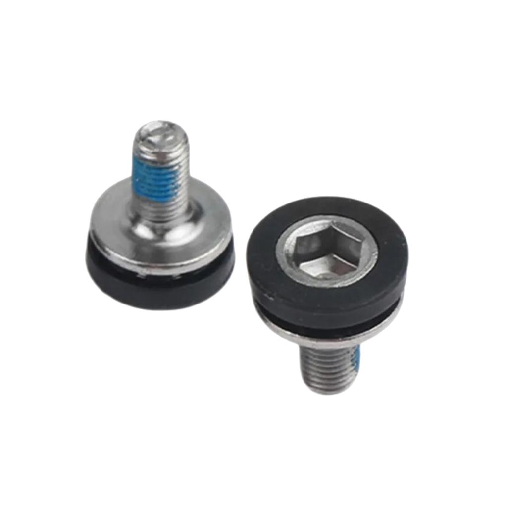 2Pcs Bike Hexagonal Crank Arm Fixing Bolt Capless Bottom Bracket Screws Bicycles Crank Screw Bike Crankset Bolt