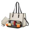2-in-1 Tote Bag Lunch Bag for Women 15.6-inch Laptop Lunch Bag Large