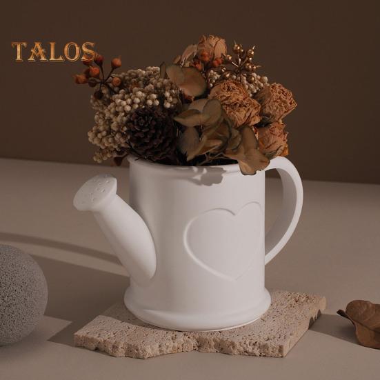 1 Set Watering Can Silicone Mold Handmade Gypsum Epoxy Resin Casting Mold Love Heart Flowerpot Storage Box Making Mould DIY Craft Lovers Gift