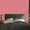 Wallpaper Flowers Coral and Red for Living Room and Bedroom 50x1000