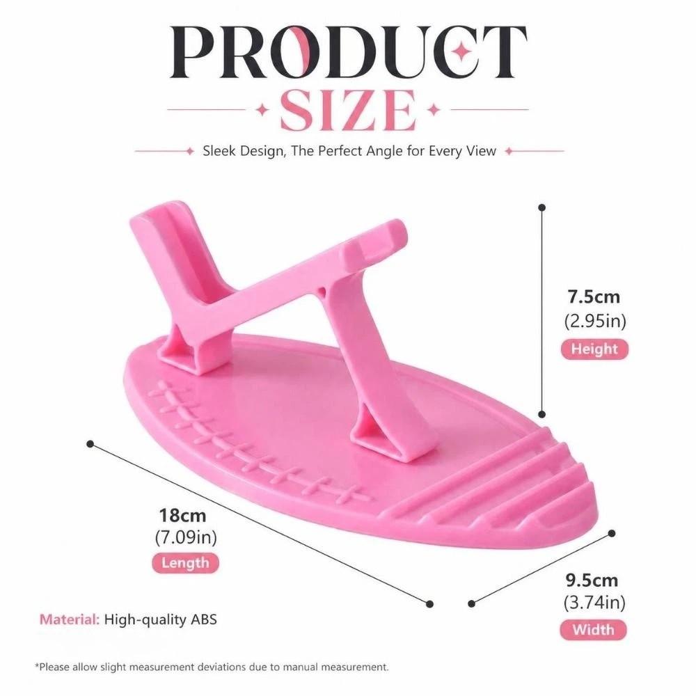 Multi-mode Side-lying Phone Holder Plastic Horizontal Phone Holder Lazy Phone Stand Bed Sofa