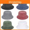 Vintage Cotton Bucket Hat For Men And Women With Large Brim