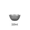 Exquisite Flower Shaped Salad Bowl Tableware Glass Salad Bowl Fruit Bowl Soup Bowl Dessert Bowl Practical Kitchenware