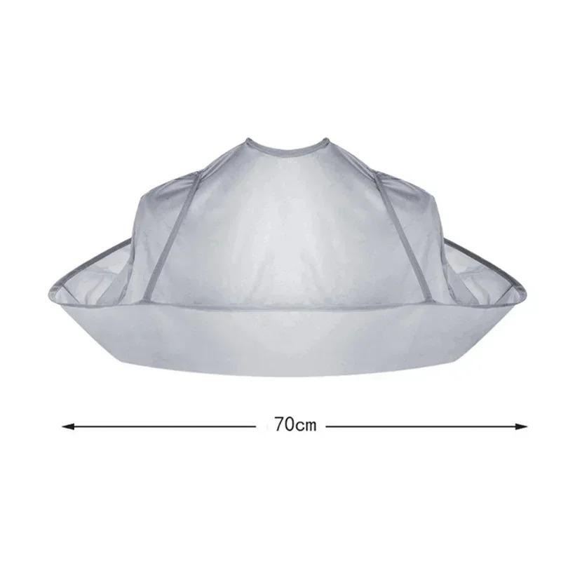 Креативный фартук для стрижки волос своими руками, накидка для салона, парикмахера, стилиста, накидка, зонтик для стрижки, накидка для парикмахерских, защита для чистки дома