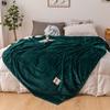 Thin Summer Soft and Smooth Coral Fleece Air Conditioning Blanket Simple Fashion Blanket Machine Washable