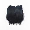 20pcs/Lot Dyed Black Feathers Rooster Goose Feathers for Jewelry Making Ostrich Pheasant Feathers for Crafts Carnaval Assesoires