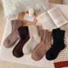 5 Pairs Winter Thickened Wool Socks Women's Breathable Comfortable Plush Low Tube Snow Socks Korean Warm Cashmere Socks