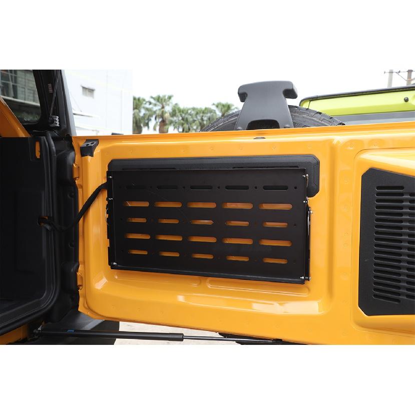 Автомобильный столик на задней двери, складная полка для задней двери, кронштейн для хранения, стойка для Ford Bronco 2022 2023, интерьер