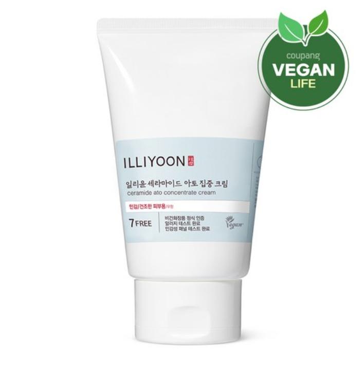 ILLIYOON Ceramide Ato Cream | Увлажняющий крем для восстановления барьера без отдушек (200мл)