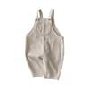 Baby Koi Baby Clothes Boys Girls Overalls Newborn Coveralls Preparing for Birth Gift Cute Stylish Pockets Plain Beige 80 Spring/Autumn