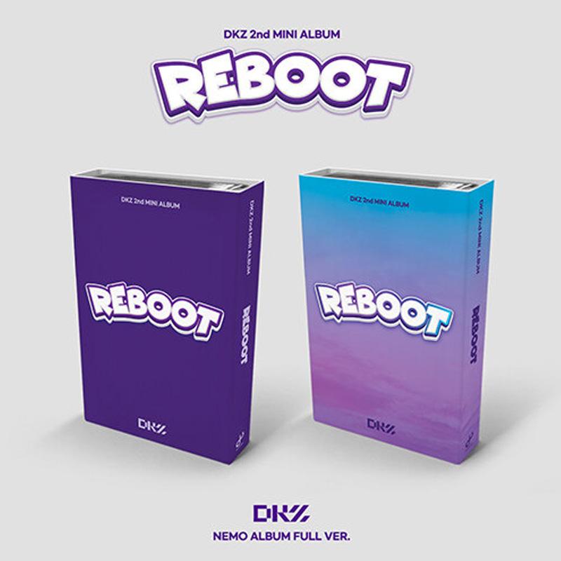 DKZ 2-й мини-альбом [REBOOT] SMART ALBUM Ver. NEMO[Версия LP/Версия брелока]