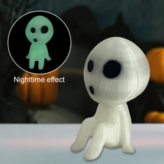 Фигурка Инопланетянина Светящаяся Миниатюрная Статуэтка Инопланетян Хэллоуин Дом Офис Рабочий стол