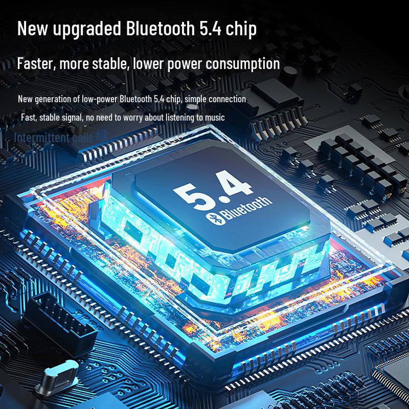 Bluetooth наушники-ожерелье для караоке, стриминга и игр