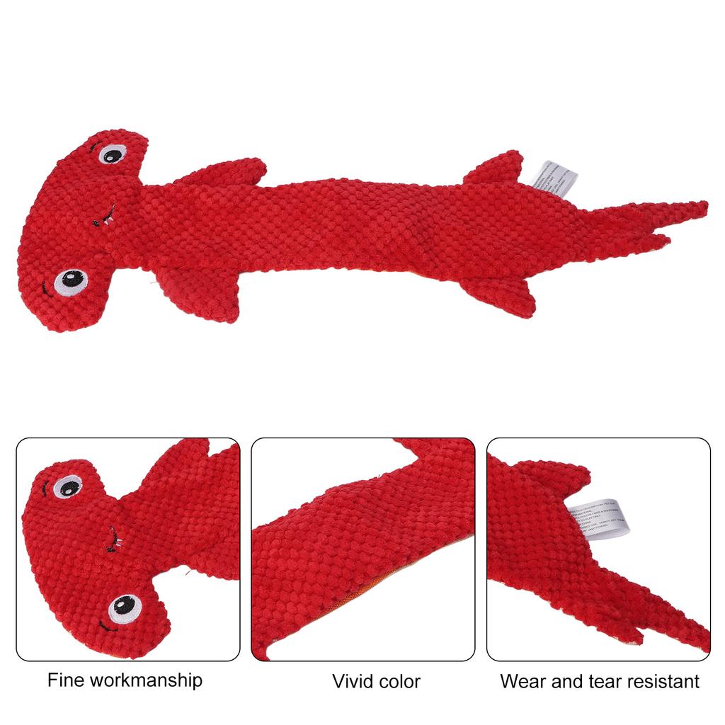 Dog Squeaky Toy Stuffing   Teeth Cleaning Interactive Cute Plush Dog Chewing Toy for Small Medium Large Dogs