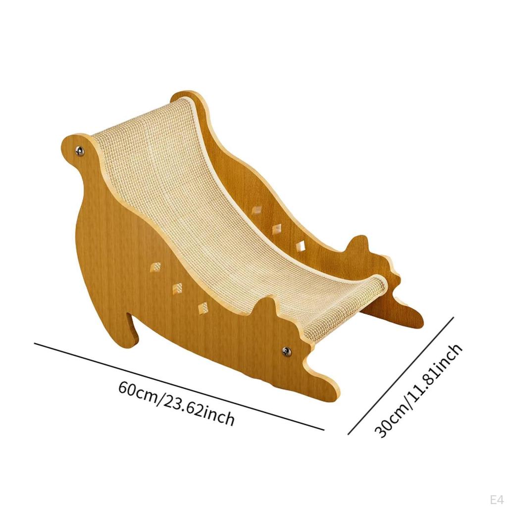 Лежанка-когтеточка для кошек 2 в 1 из сизаля, диван, кровать для котят, диван, легкая когтеточка