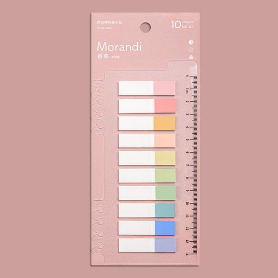 Index Tab Self-Adhesive Waterproof PET Writable Sticky Index Labels Notes File Page Flags School Supplies