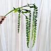 Faux Plant Wall Decor With Senecio Rowleyanus For Home Interior And Photography Use