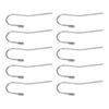 10pcs Endodontic Locator Accessories Stainless Steel Dental Apex Root Canal Lip Hooks Parts