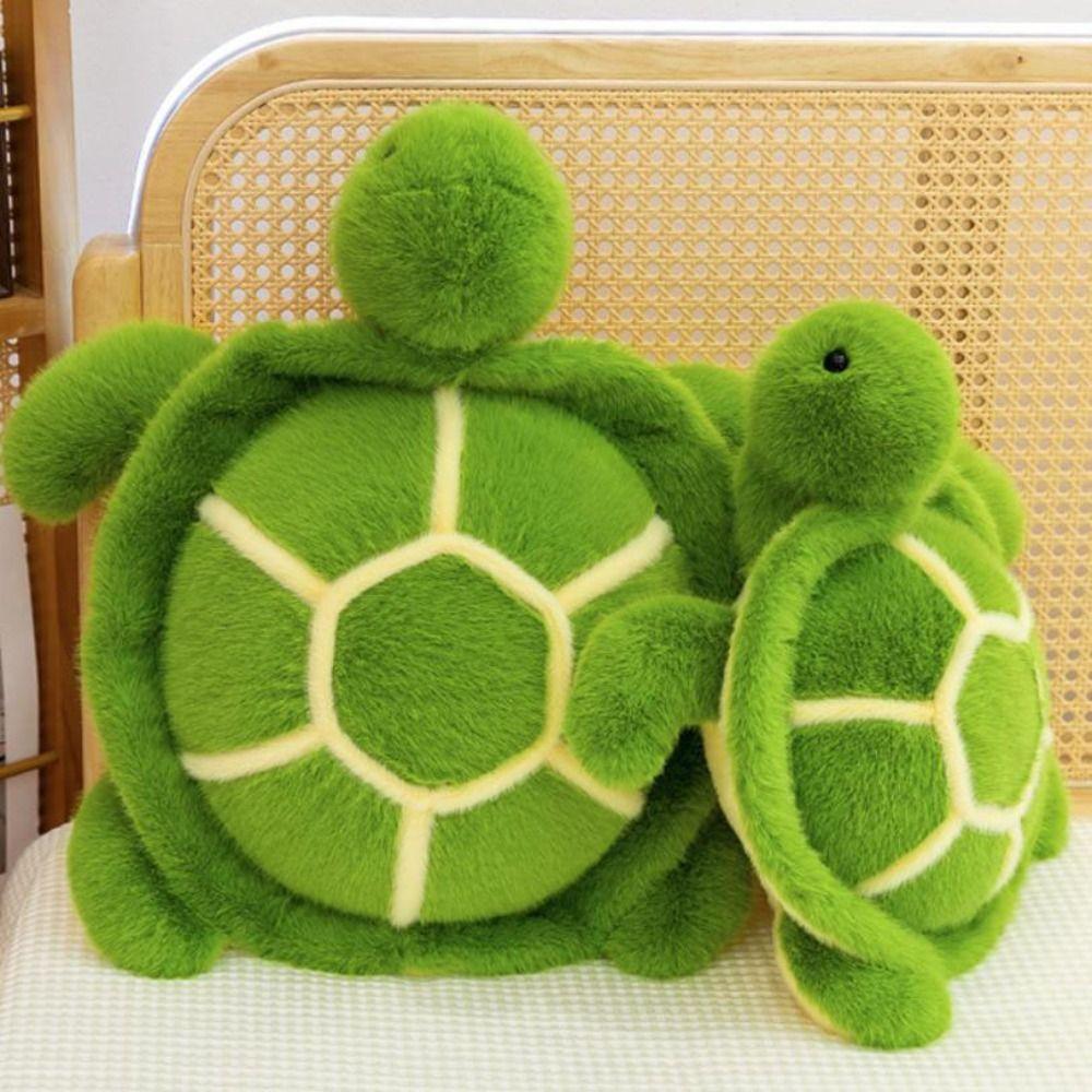 Fluffy Turtle Stuffed Doll Soft Turtle Animal Plush Doll Turtle Plush Toys Children Gift