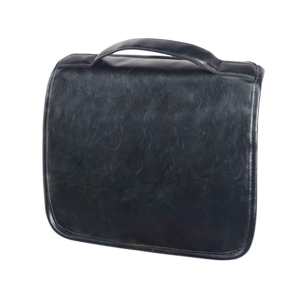 2024 Мужская водонепроницаемая косметичка премиум-класса из ПУ, большой вместительный органайзер для косметики