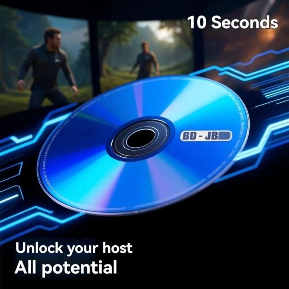 No PC Needed All-in-One Jailbreak Disc For Firmware 9.0-12.52 JB Disk Tool BD-JB Disc for PS4