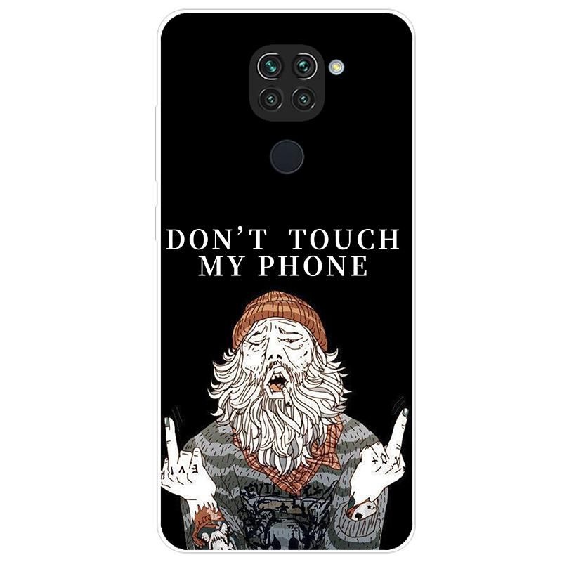 Чехол для телефона Xiaomi Redmi Note 9 Чехол 6.53;' Мягкий силиконовый чехол-накладка из ТПУ для Xiaomi Redmi Note 9, чехол-накладка Fundas Para