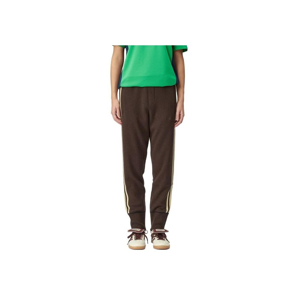 adidas Темно-коричневые брюки унисекс X Wales Bonner Statement IN5952