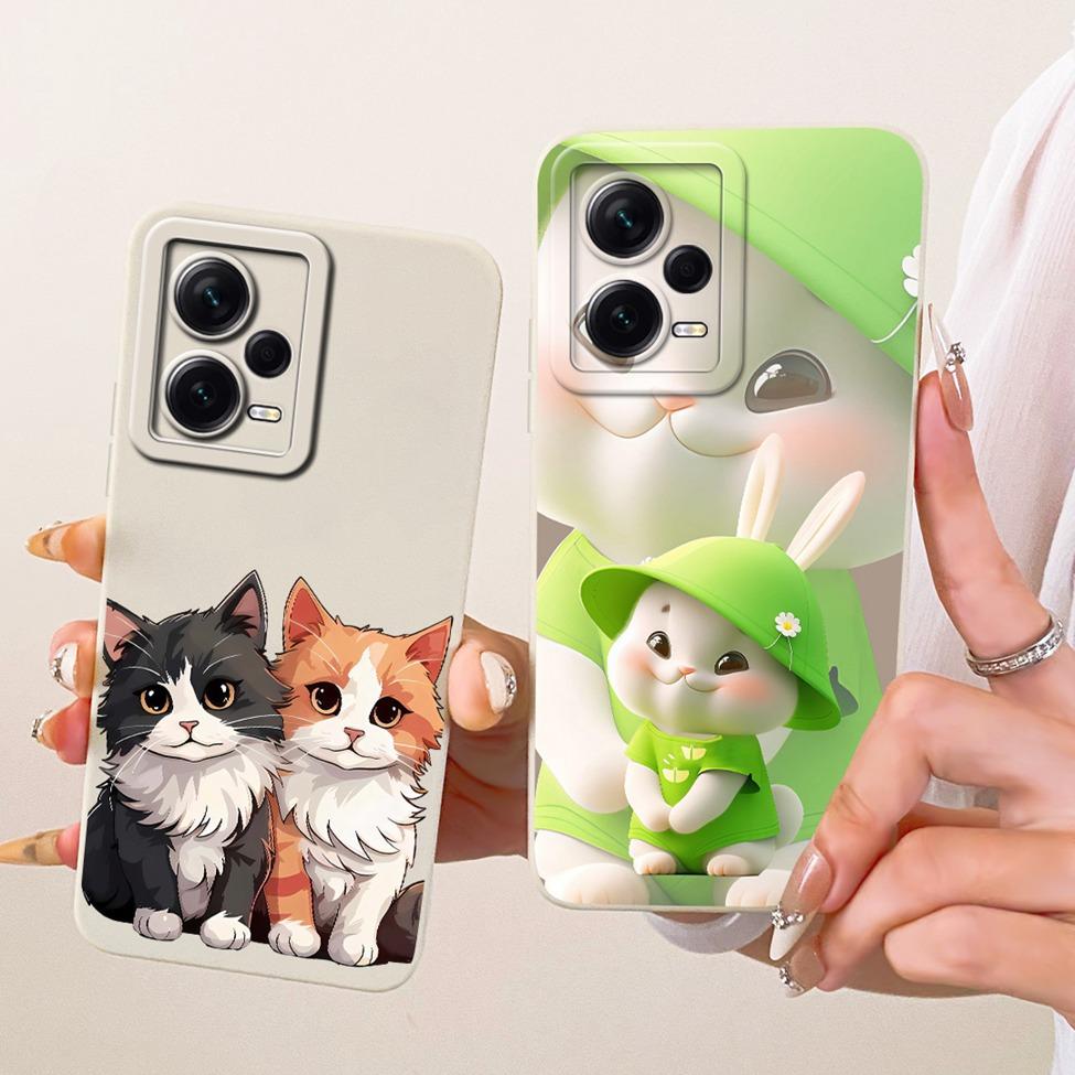 Phone Casing For Xiaomi Poco X5 5G Cover Fashion Cartoon Cute Funny Painted Silicone Case 22111317PG 22111317PI