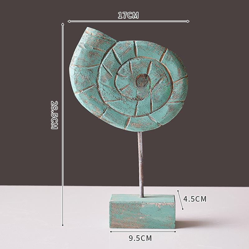 Средиземноморский декор в океанской тематике: Морская звезда, морской конек и раковина для гостиной и ресторана