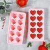Reusable Ice Cube Mold Silicone Ice Tray Kitchen Tool Heart Shaped Ice Mold Summer