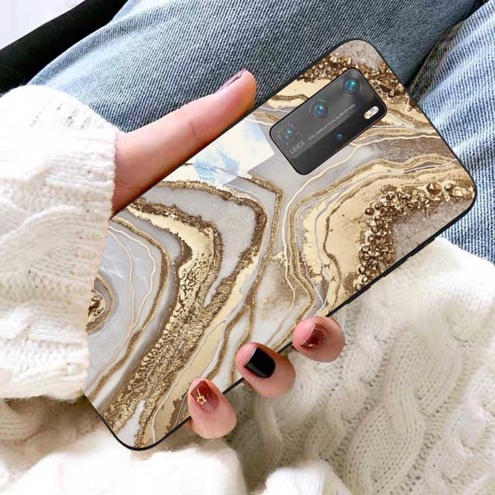 Модный Чехол Для Телефона С Мраморным Принтом Для Huawei P 8 9 10 20 30 40 50 Pro Lite Psmart Honor 10 lite 70 Mate 20lite